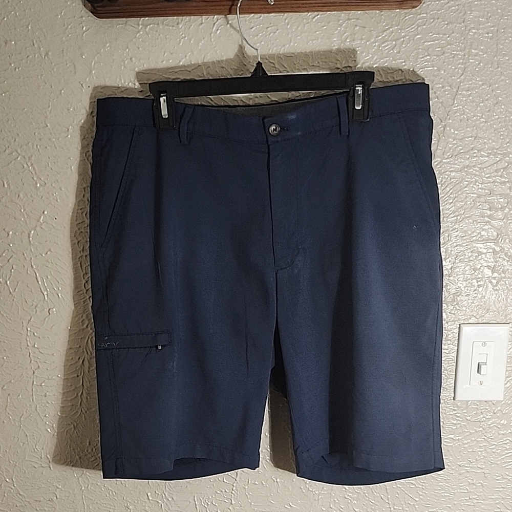 GREG NORMAN Men's Navy Blue Shorts